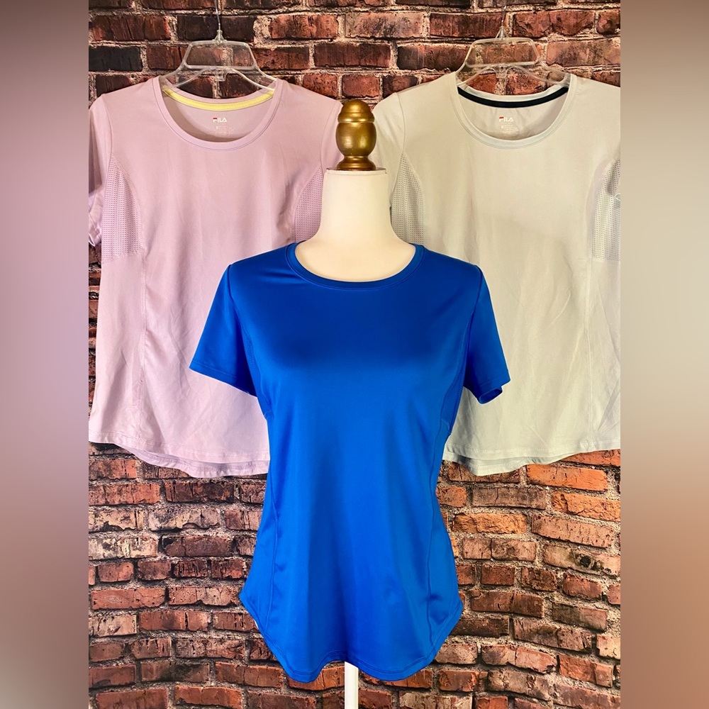 Women's Fila Active Breathable Workout Tops/ Swim Tops (set of 3)